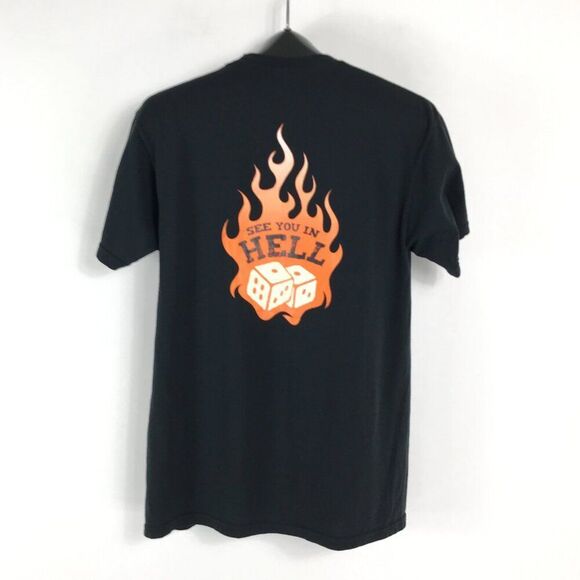 Jerzees Jimi Hendrix Band of Gypsys T-Shirt Men's Medium Black Crew Neck Music - Picture 4 of 9